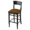 Holland Bar Stool Co 30" Bar Stool, Black Finish, Canter Thatch Seat 316030Blk001 - alternate 1